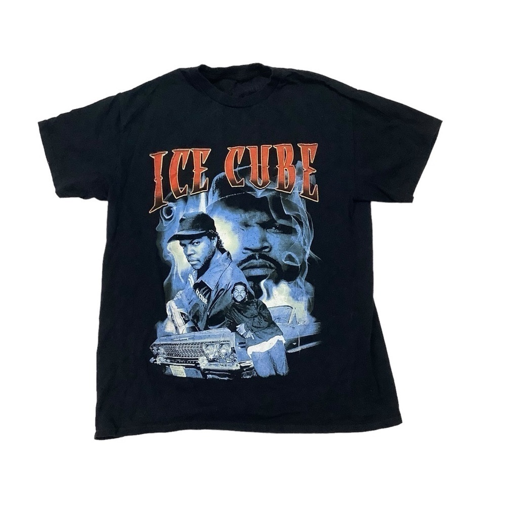Ice Cube Tee Sz Medium Black